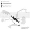 FIRST LINE FTH1473 Charger Intake Hose
